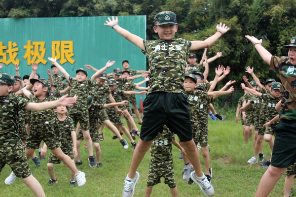 重慶夏令營早操訓練